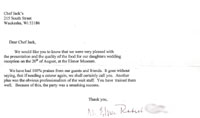 Waukesha Caterer Reviews
